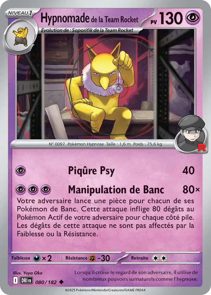 Hypnomade de la Team Rocket