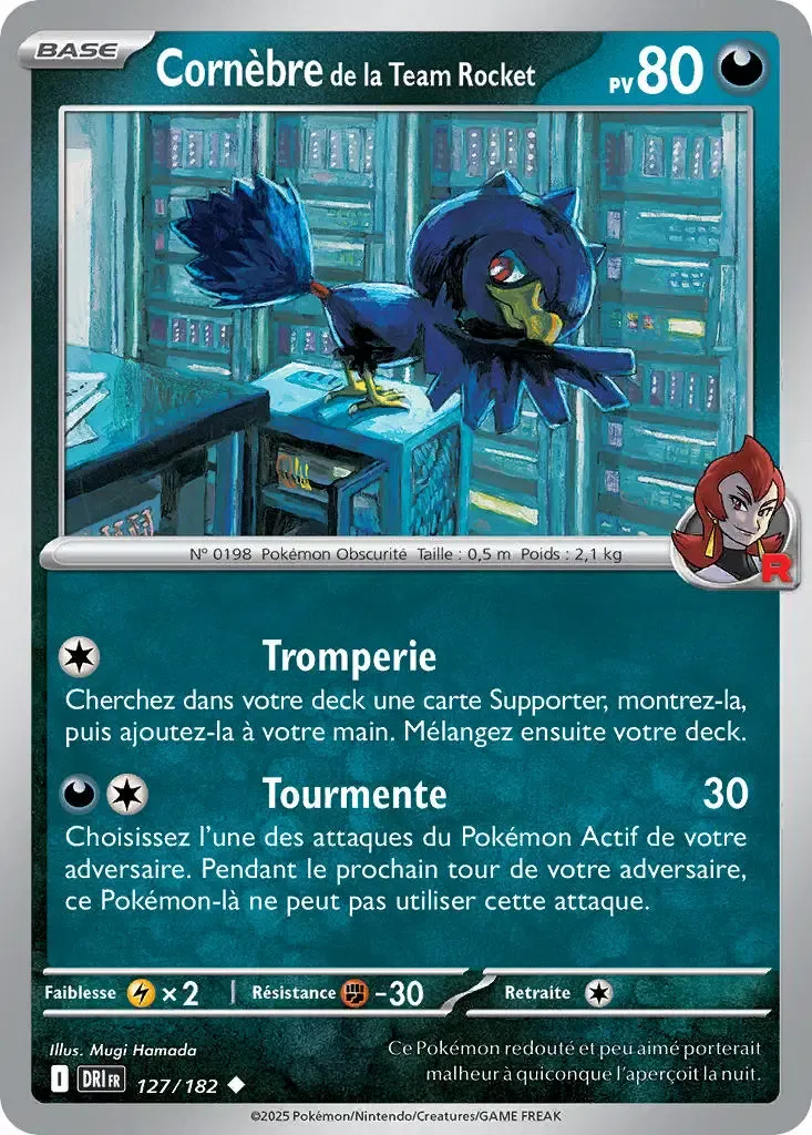 Cornèbre de la Team Rocket