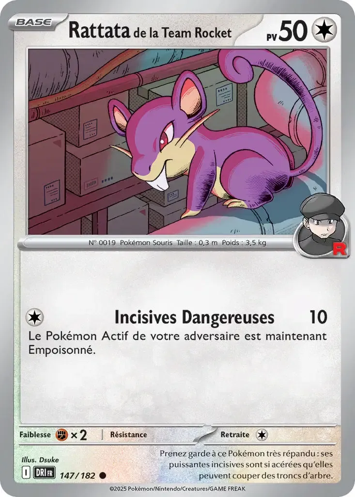 Rattata de la Team Rocket