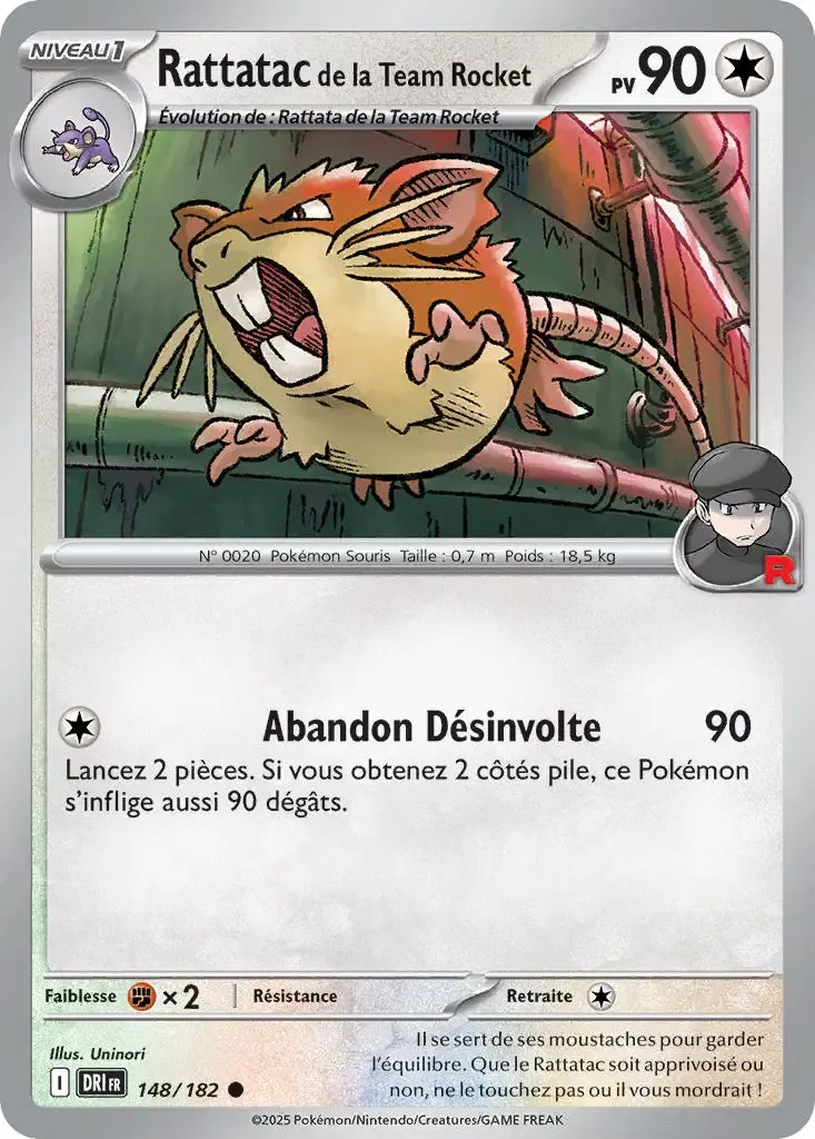 Rattatac de la Team Rocket
