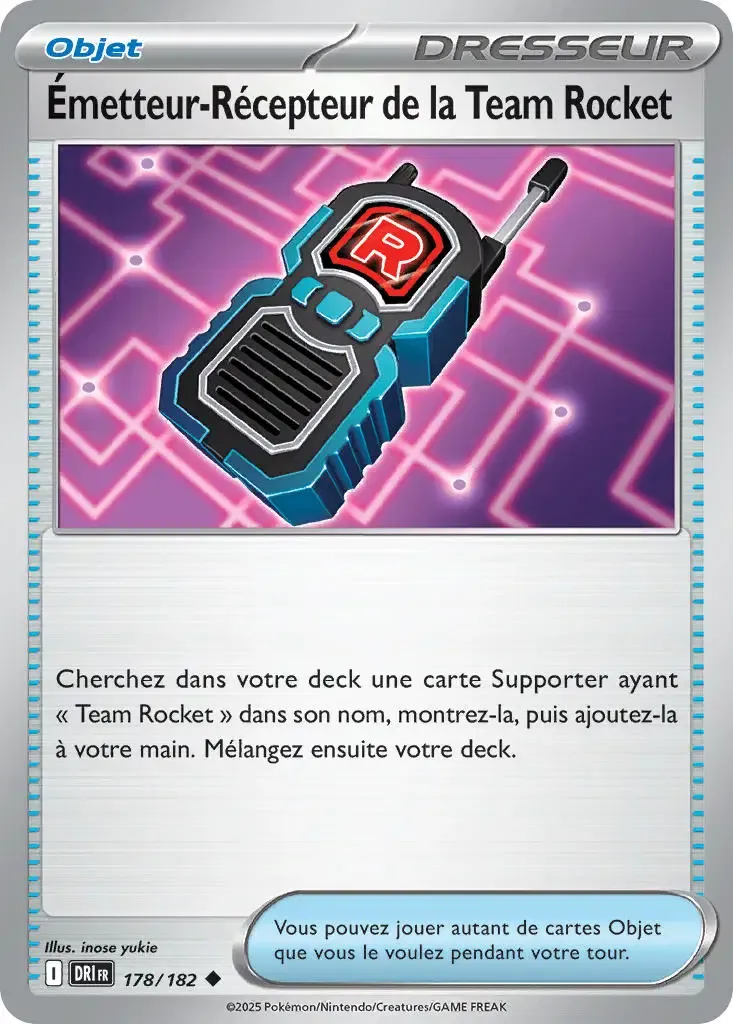 Émetteur-Récepteur de la Team Rocket