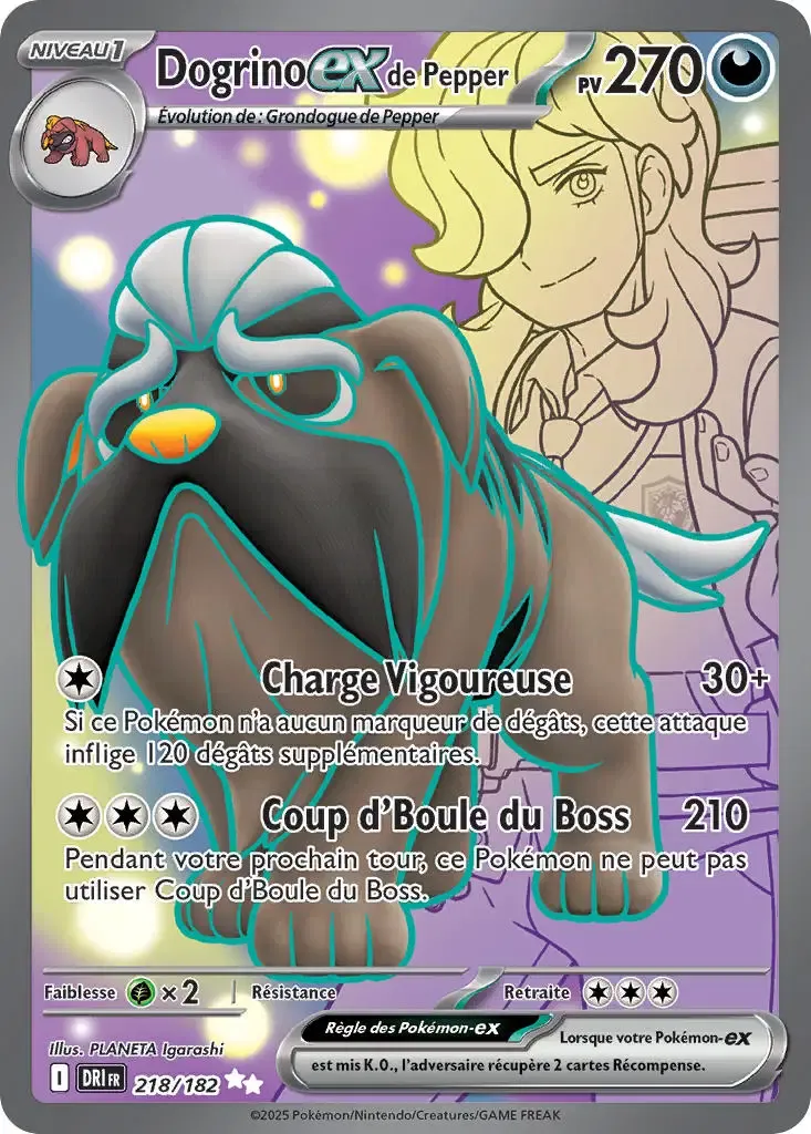 Dogrino ex de Pepper